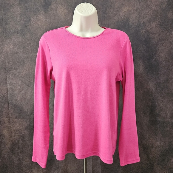 Christopher & Banks Long Sleeve Classic Fit Top - Picture 2 of 8